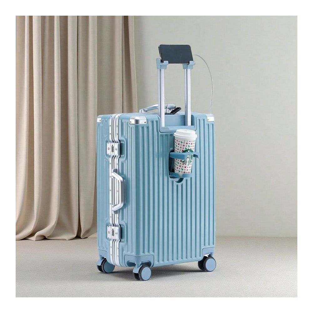 Aluminum Frame Carry On Luggage - مجموعة حقائب سفر بإطار ألومنيوم 20