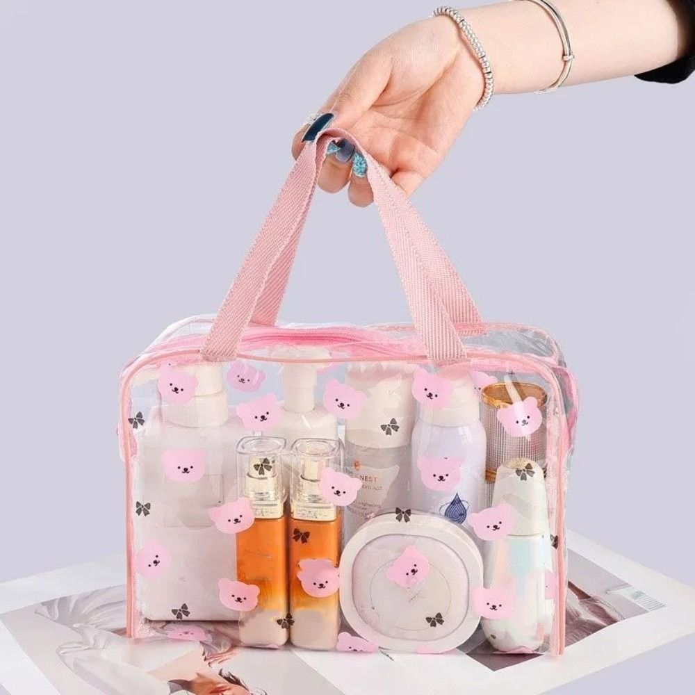 Cosmetic Bags - حقيبة أدوات تجميل محمولة كبيرة السعة