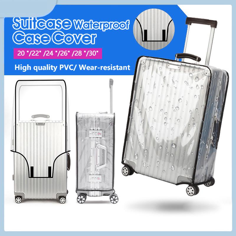 غطاء أمتعة شفاف للسفر مقاوم لل - مراجعة Luggage Protective Cover Transparent وسعره