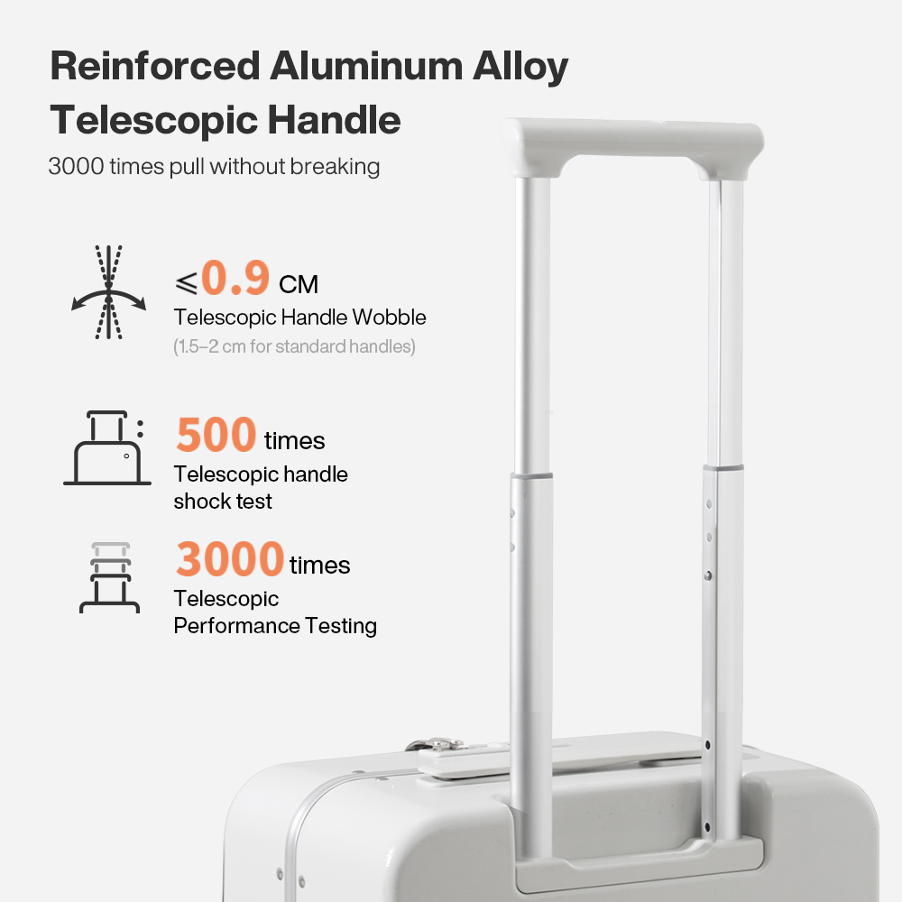 حقيبة سفر Mixi مقاس 14 بوصة، ذ - مراجعة Aluminum Frame Carry On Luggage وسعره