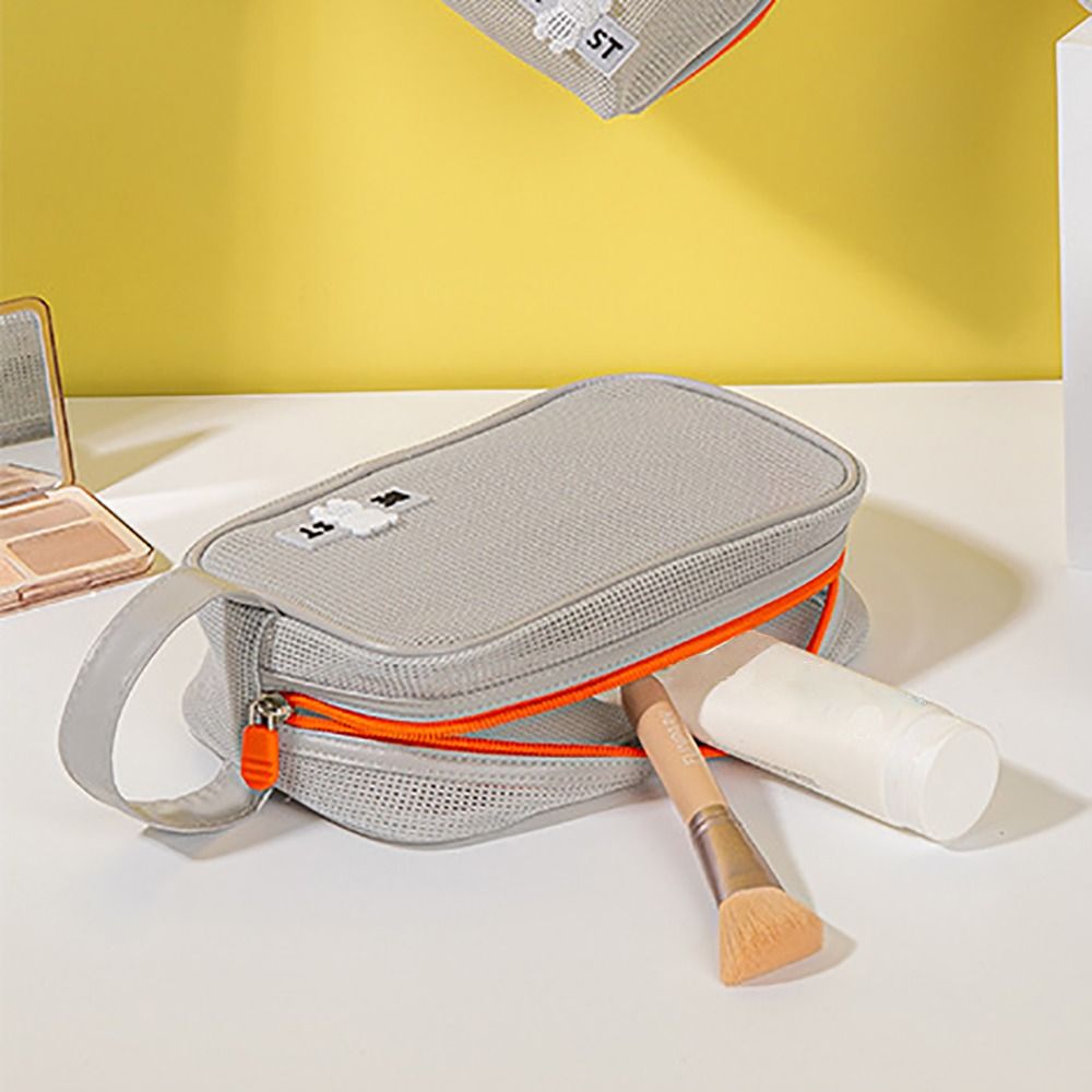 حقيبة مكياج شبكية متينة مع مقب - مراجعة Cosmetic Bags وسعره