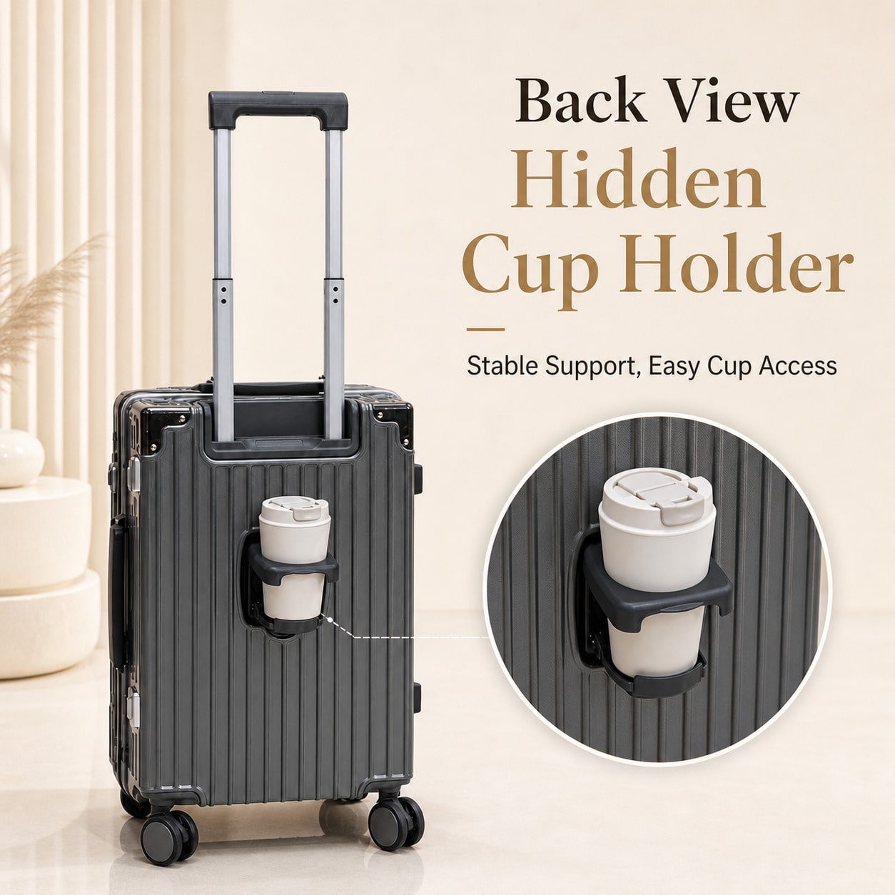 حقيبة سفر بحجم 20 بوصة، معتمدة - مراجعة Cabin Size Lightweight Travel Trolley وسعره