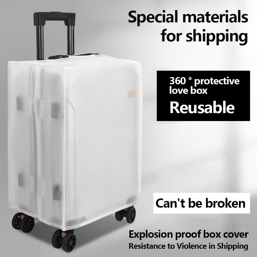 غطاء حماية جديد ومتين وعالي ال - مراجعة Waterproof Suitcase Cover Protector وسعره