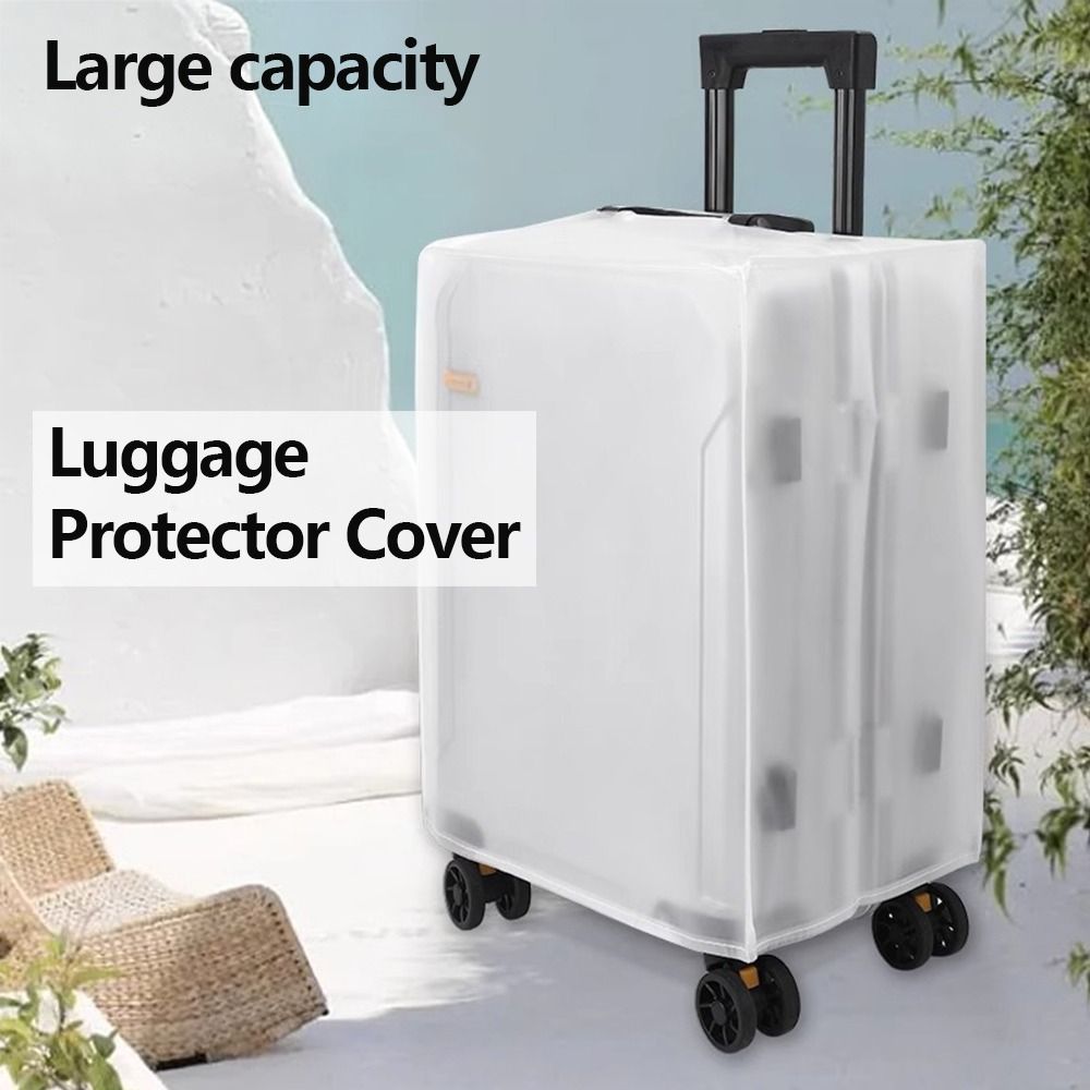 غطاء حماية جديد ومتين وعالي ال - مراجعة Waterproof Suitcase Cover Protector وسعره