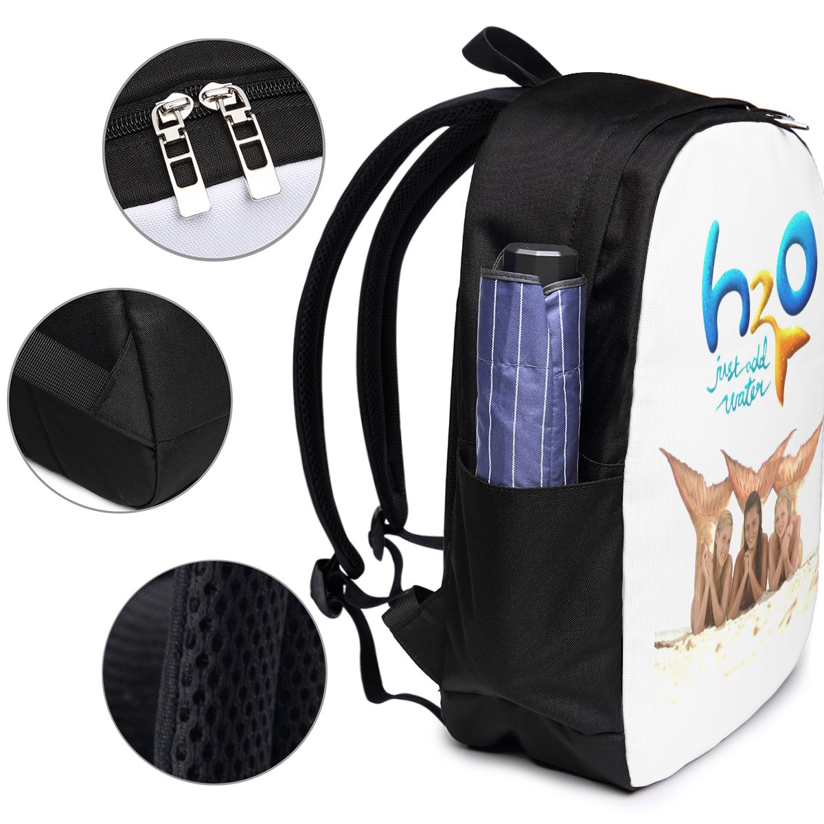 حقيبة ظهر كرتونية أنيمي H2O Ju - مراجعة Travel Bags وسعره