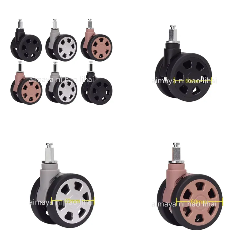 عجلات أمتعة بديلة عالمية صامتة - مراجعة Silent Replacement Luggage Wheels وسعره