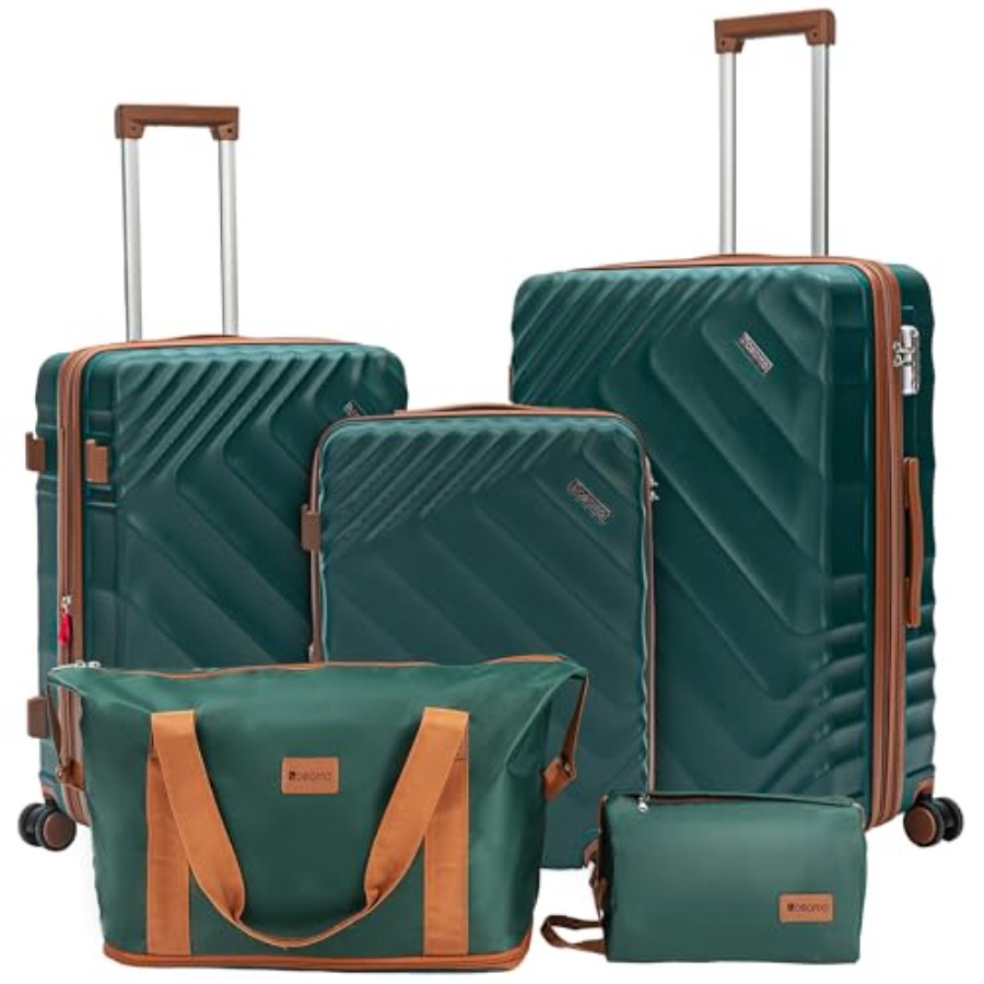 مجموعة حقائب سفر قابلة للتوسيع - مراجعة Expandable Hard Shell Luggage Set وسعره