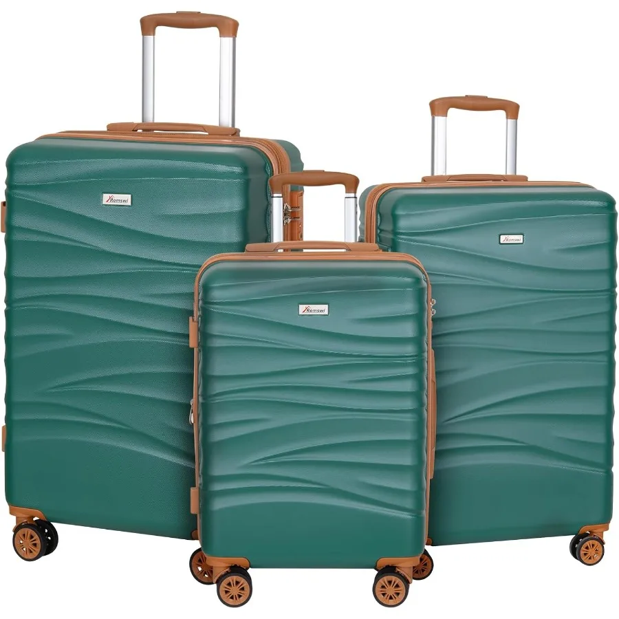 مجموعة حقائب سفر قابلة للتوسيع - مراجعة Expandable Hard Shell Luggage Set وسعره