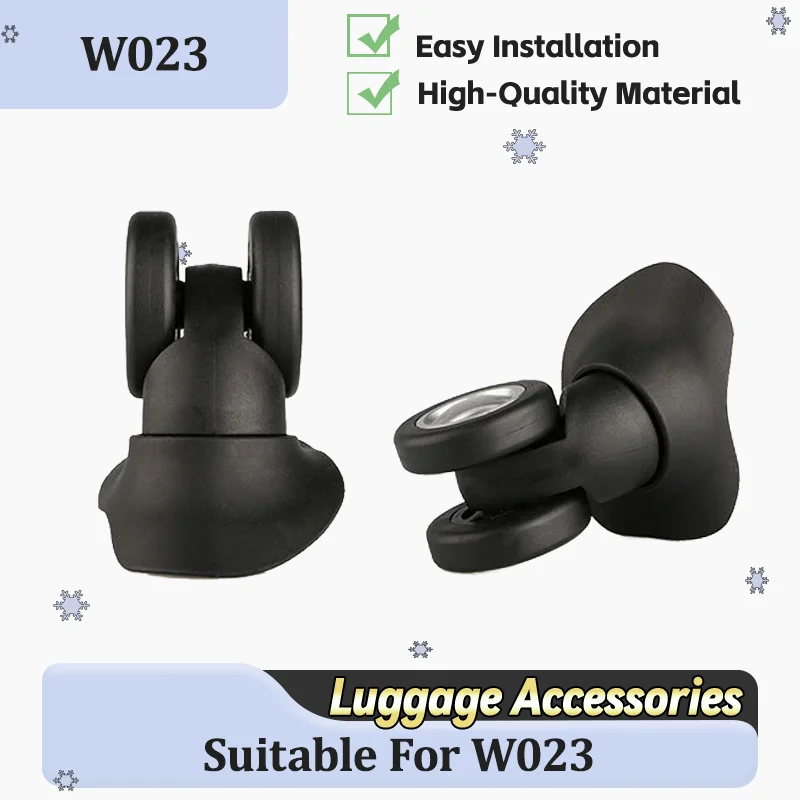 طقم إصلاح عجلات الأمتعة W023 م - مراجعة Silent Replacement Luggage Wheels وسعره