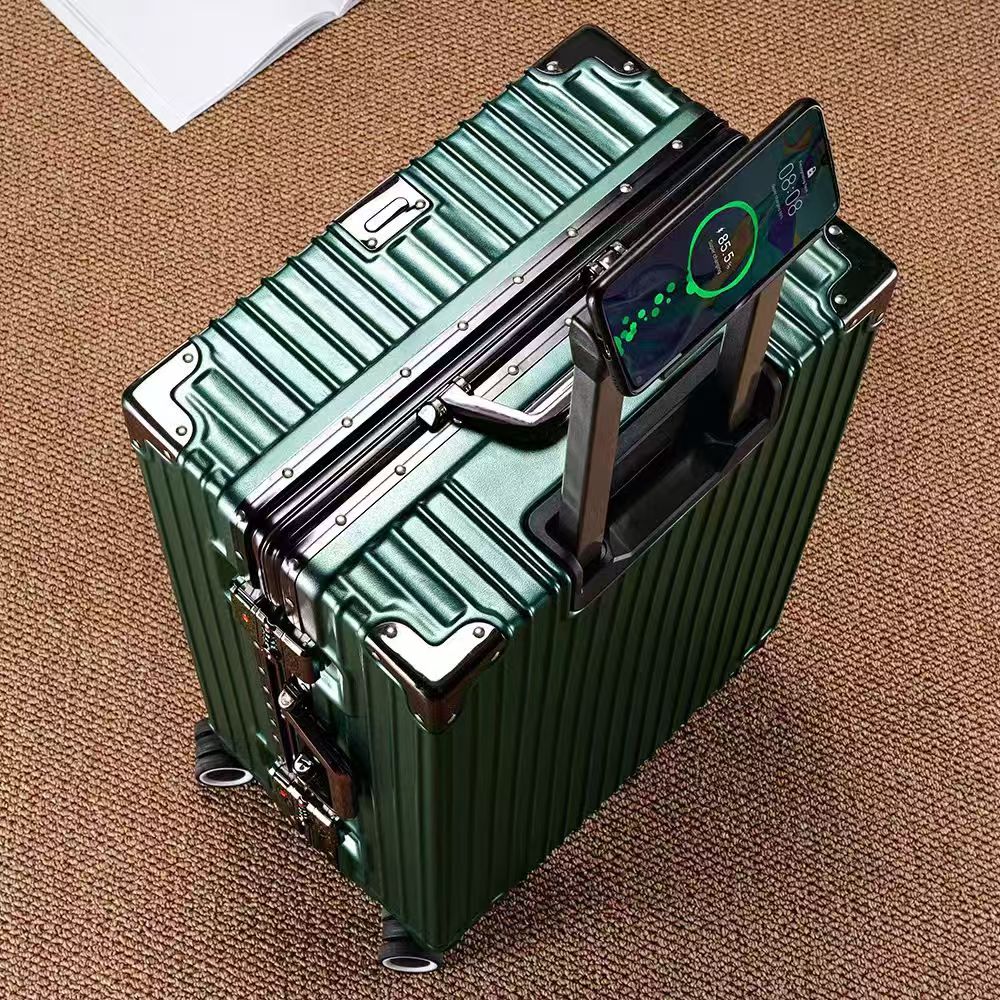 【صفقة خاصة】حقيبة سفر بإطار من  - مراجعة Aluminum Frame Carry On Luggage وسعره