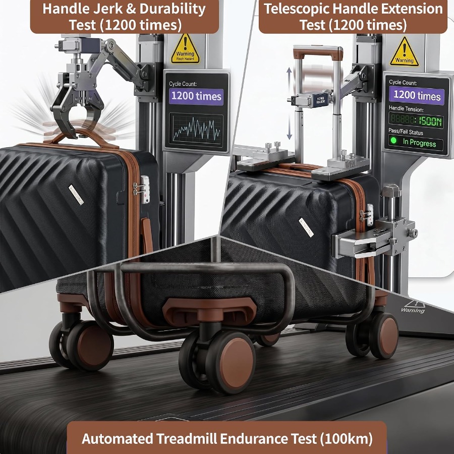 طقم حقائب سفر صلبة قابلة للتوس - مراجعة Expandable Hard Shell Luggage Set وسعره