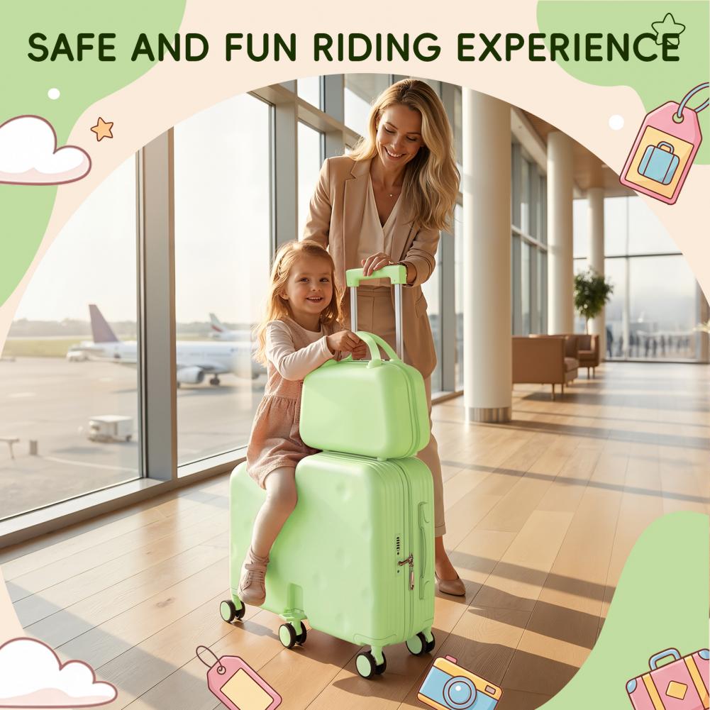 سكوتر ممتع للأطفال، مقاس 20 بو - مراجعة Kids Ride On Suitcase Scooter وسعره